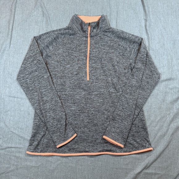 Under Armour Pullover Womens XL Threadborne Half Zip HeatGear Athletic Running - Picture 1 of 12